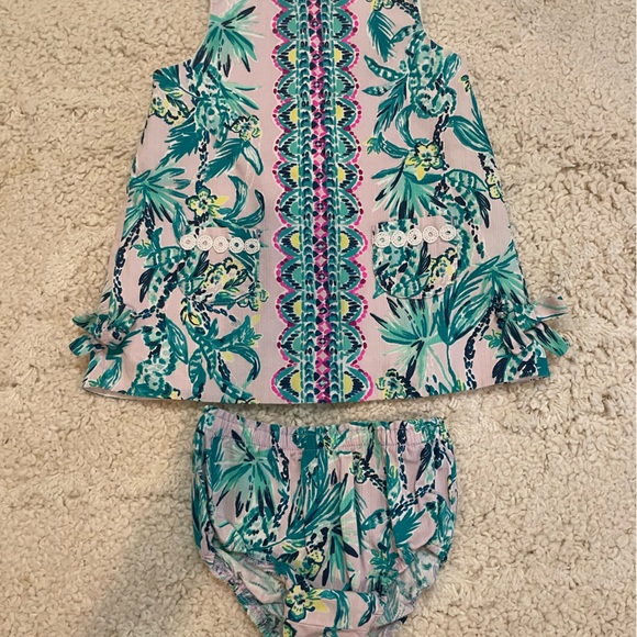Lily pulitzer dress with bloomers - Picture 2 of 4